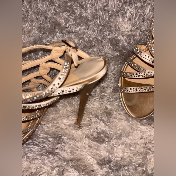 Jimmy Choo Valdia Crystal Sandals - Picture 9 of 12